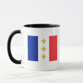 Mok Frankrijk - Tricolor & Fleurs-de-Lys (Links)