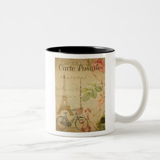 Mok Franse Briefkaart Coffee (Rechts)