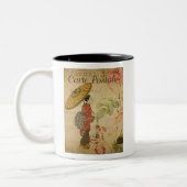 Mok Franse Briefkaart Coffee (Links)