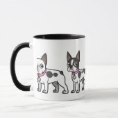 Mok Franse Bulldog en Boston Terrier Coffee (Links)
