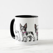 Mok Franse Bulldog en Boston Terrier Coffee (Voorkant links)