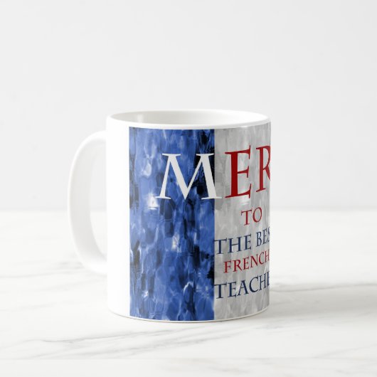 Mok Franse leraar (Voorkant links)