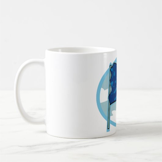 Mok Franse vlag Red White Blue Coffee (Links)