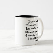 Mok Franse wijnen Sommelier en wijnoogst (Voorkant rechts)