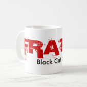 mok "Frazzz" Black Cat Club (Voorkant links)