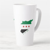 mok - Free Syria Map Flag (Rechterhoek)