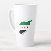 mok - Free Syria Map Flag (Linkerhoek)