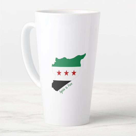 mok - Free Syria Map Flag (Linkerhoek)