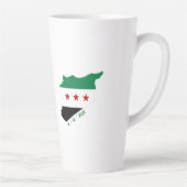 mok - Free Syria Map Flag (Rechts)