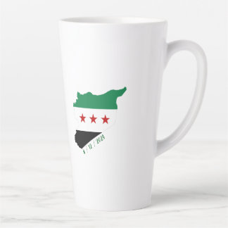 mok - Free Syria Map Flag