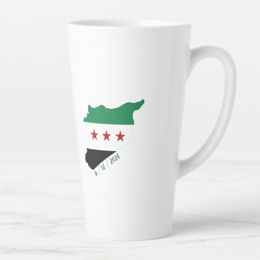 mok - Free Syria Map Flag (Rechts)