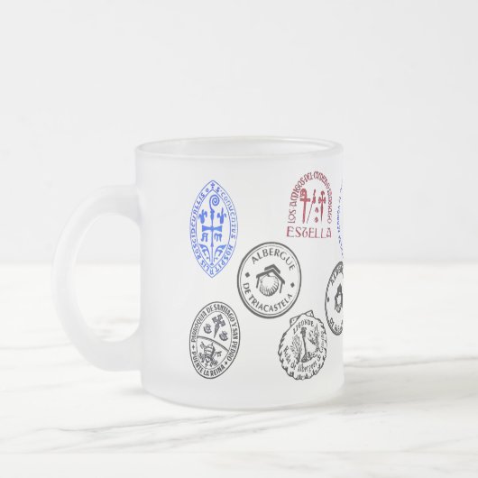 Mok Frosted Glass Saint James Way (Links)