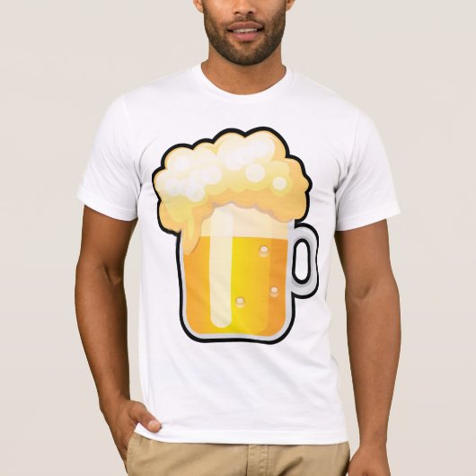 Mok Frothy Beer T-shirt (Voorkant)