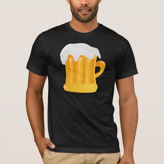 Mok Frothy Foamy Beer T-shirt (Voorkant)