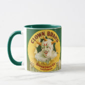 MOK ~ FRUIT CRATE LABEL~ CLOWN ONTWERP (Links)