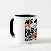 Mok Funny Herfst-o-Ween Vibes (Voorkant links)