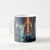 Mok - Futuristische stad #11 (Voorkant links)