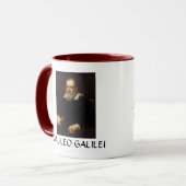 Mok Galileo Galilei Portrait Coffee (Voorkant links)