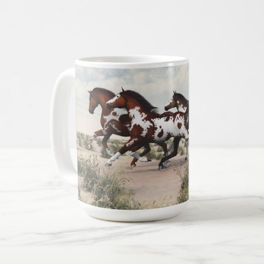 Mok galoping Horses (Voorkant links)