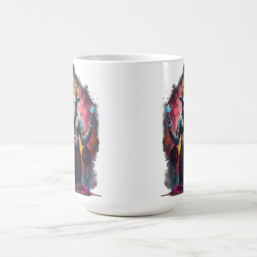 Mok Ganesh Hindu (Midden)