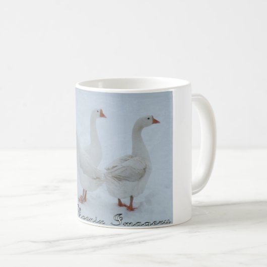 Mok ganzen koffie (Voorkant rechts)