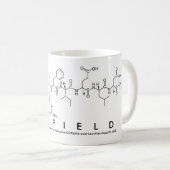 Mok Garfield peptide name (Voorkant rechts)