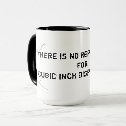 Mok Gastige duim afdrukken in racks (Voorkant links)