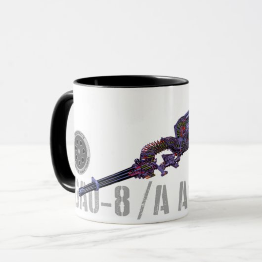 MOK GAU-8/A Avenger (Voorkant links)