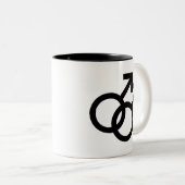 Mok Gay Pride Coffee (Voorkant rechts)