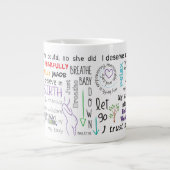 Mok geboorte bevestiging collage (Voorkant)