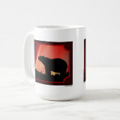 mok "gedistilleerd Beer" (Voorkant links)