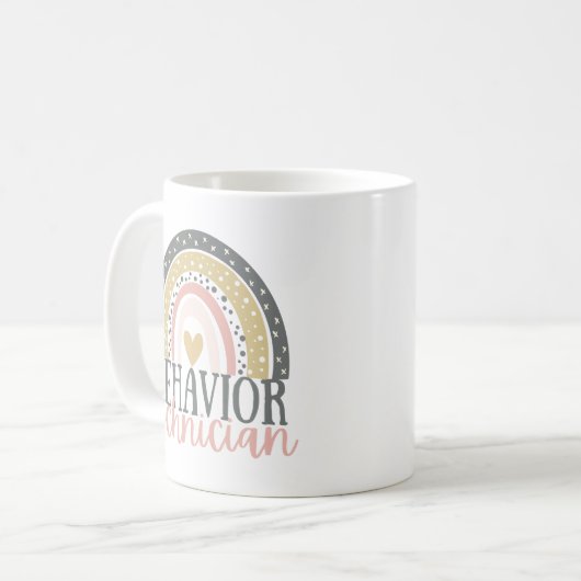 Mok gedragstechnicus, RBT-geschenk, ABA-mok, RBT (Voorkant links)