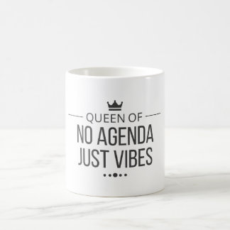 Mok 'Geen Agenda Alleen Vibes' - Grappig Zakelijk