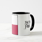 mok 'Geen lezing over Texas' (Voorkant rechts)