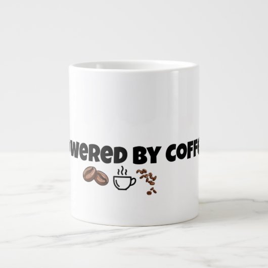 Mok Gefundeerd Door Koffie Grappige Koffieliefhebb (Voorkant)