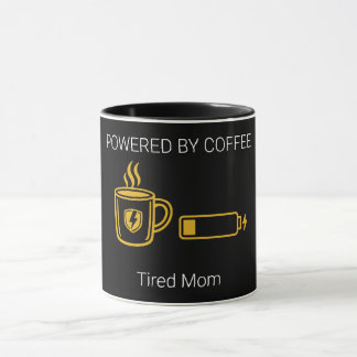 Mok gefundeerd door koffie voor vermoeide ouders