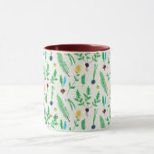 Mok geïllustreerd door de tuin van Veggie (Midden)