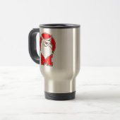 Mok, geïsoleerd, uil #1 reisbeker (Voorkant links)