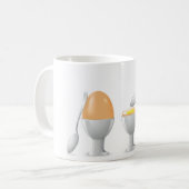 Mok gekookte eieren (Voorkant links)