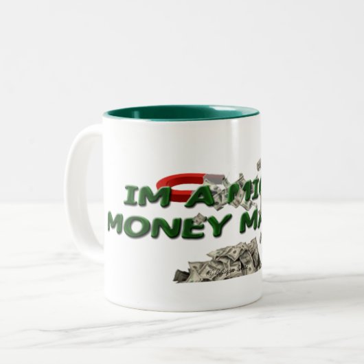 Mok geldmagneet (Voorkant links)