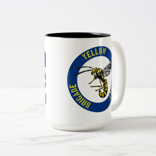 Mok gele jasbrigade (Voorkant rechts)