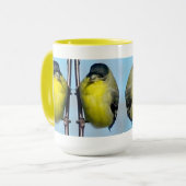 Mok - gele vinken (Voorkant links)