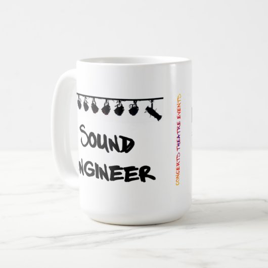 Mok geluidsingenieurs (Voorkant links)