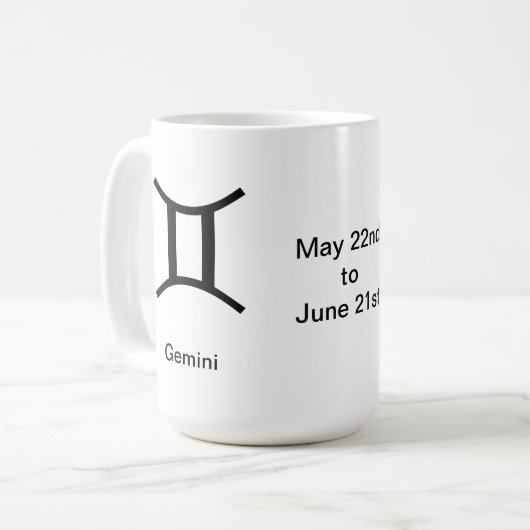 Mok - Gemini glyph (Voorkant links)