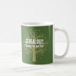 Mok genealogie koffie (groen)