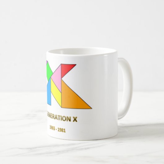 Mok generatie X (Voorkant rechts)