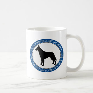 Mok, gepersonaliseerd en Malinois Rescue Logo Koffiemok