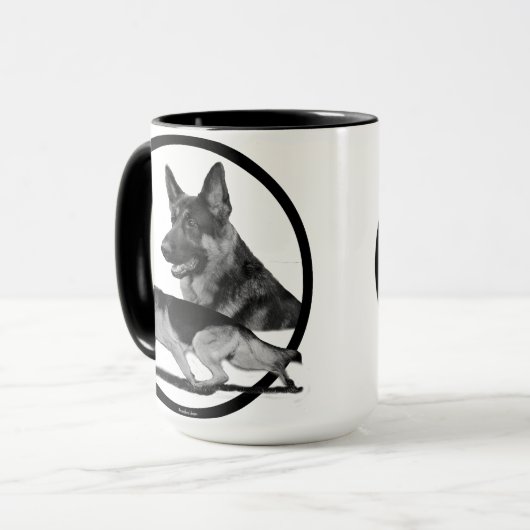 MOK GERMAN SHEPHERD (Voorkant links)