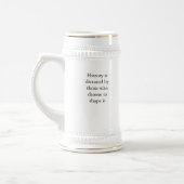 mok, Geschiedenis wordt bepaald door degenen die e Bierpul (Links)