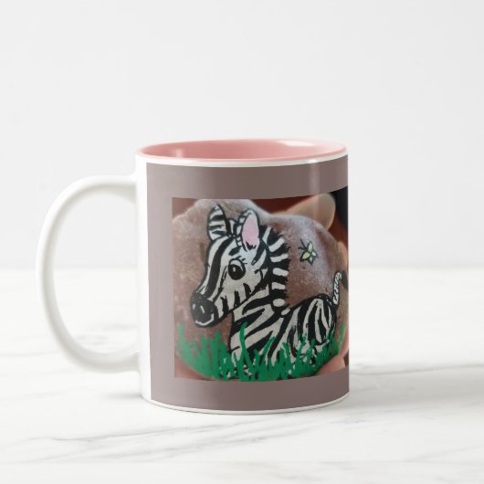 Mok geschilde Zebra Rock (Links)
